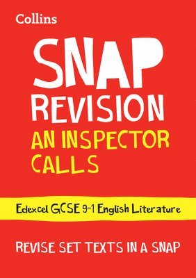 Collins GCSE, Collins Gcse - Inspector Calls: Edexcel GCSE 9-1 English Literature Text Guide, Häftad