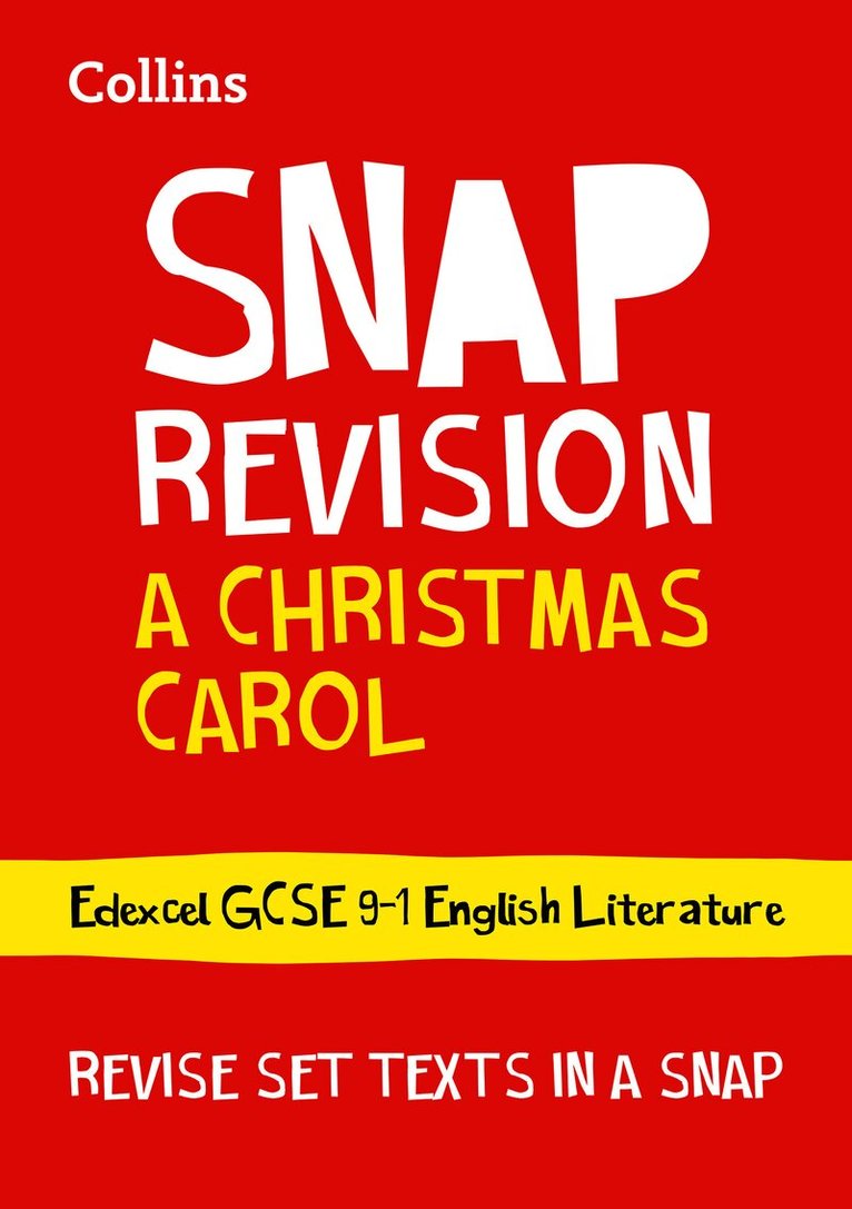 Collins GCSE, Collins Gcse - Christmas Carol: Edexcel GCSE 9-1 English Literature Text Guide, Häftad