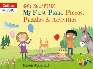 bokomslag My First Piano Pieces, Puzzles & Activities