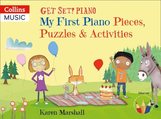 Karen Marshall - My First Piano Pieces, Puzzles & Activities, Häftad