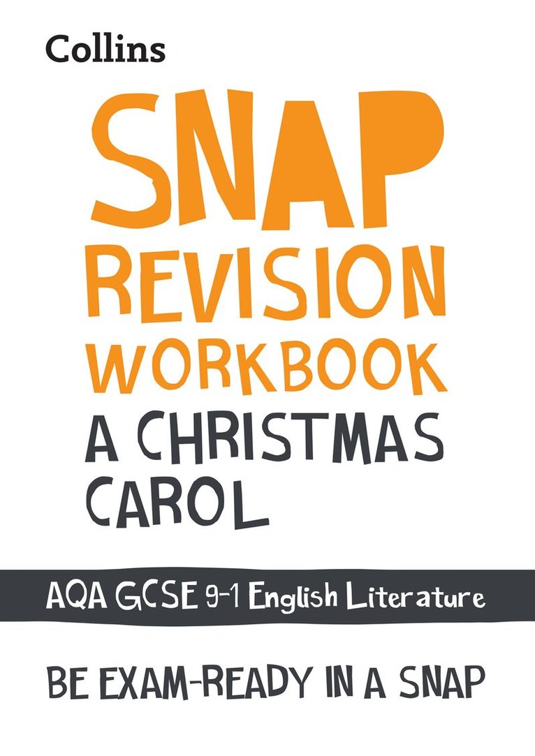 Collins GCSE, Collins Gcse - Christmas Carol: AQA GCSE 9-1 English Literature Workbook, Häftad