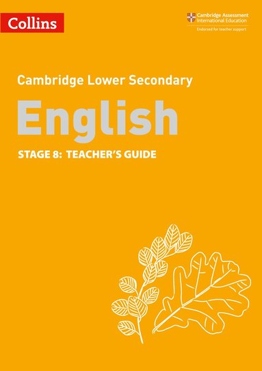Lucy Birchenough, Clare Constant, Naomi Hursthouse, Ian Kirby, Emma Page, Tom Spindler - Lower Secondary English Teacher's Guide: Stage 8, Häftad
