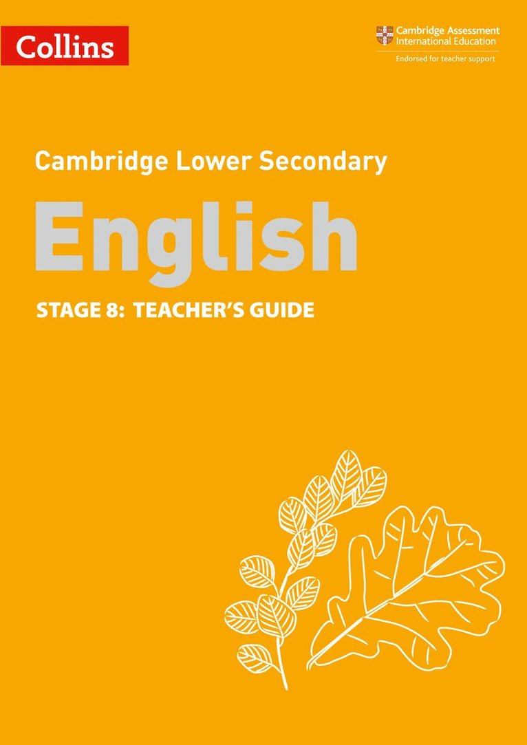 Lower Secondary English Teacher's Guide: Stage 8 1