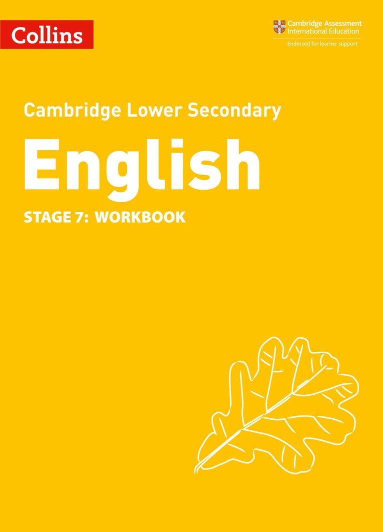 Lower Secondary English Workbook: Stage 7 1