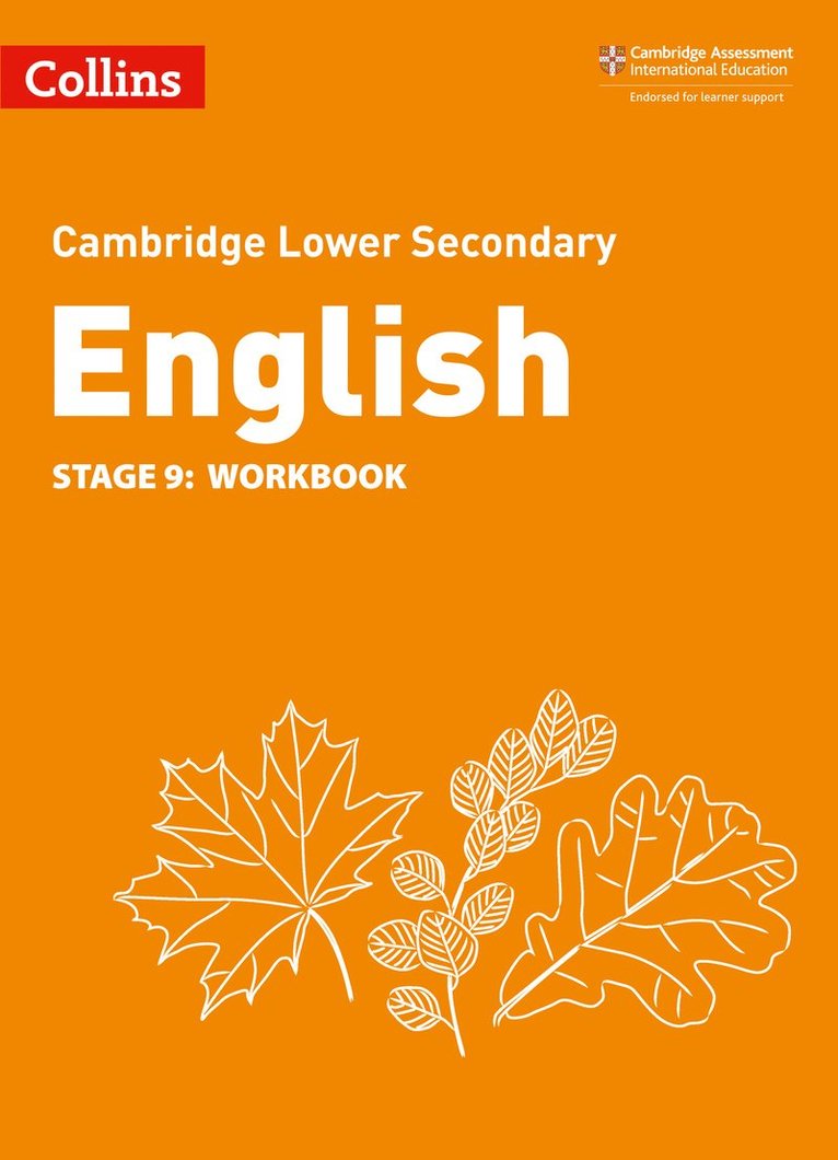 Lower Secondary English Workbook: Stage 9 1