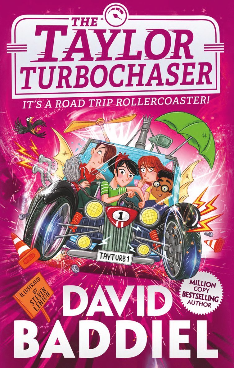 David Baddiel - Taylor TurboChaser, Häftad