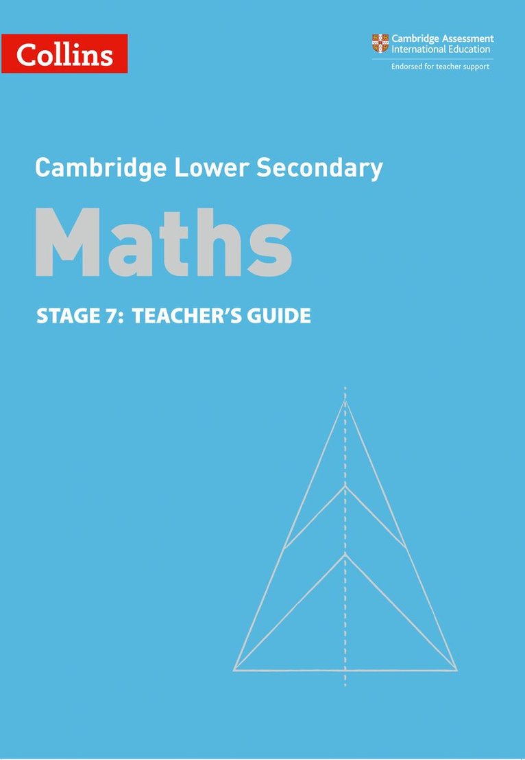 Rob Ellis, Amanda George, Claire Powis, Brian Speed - Lower Secondary Maths Teacher's Guide: Stage 7, Häftad. Tillgänglighet: Tillfälligt slut