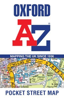 Geographers' A-Z Map Co Ltd - Oxford A-Z Pocket Street Map, Häftad