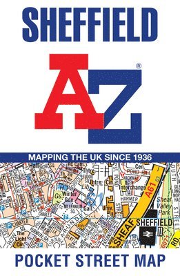 Geographers' A-Z Map Co Ltd - Sheffield A-Z Pocket Street Map, Häftad
