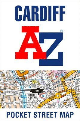 Geographers' A-Z Map Co Ltd - Cardiff A-Z Pocket Street Map, Häftad