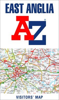 Geographers' A-Z Map Co Ltd - East Anglia A-Z Visitors' Map, Häftad