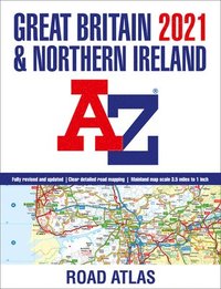 bokomslag Great Britain A-Z Road Atlas 2021 (A3 Paperback)