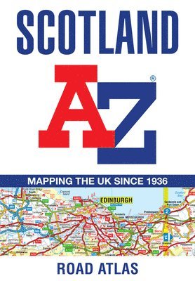 A-Z Maps - Scotland A-Z Road Atlas, Häftad