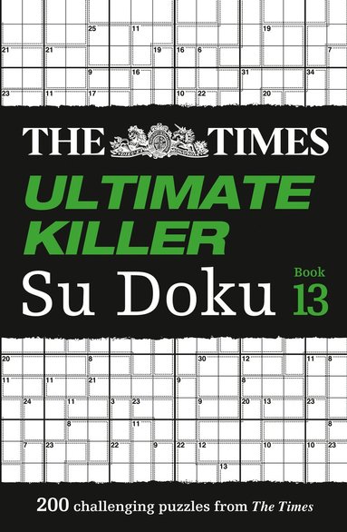 bokomslag Times Ultimate Killer Su Doku Book 13