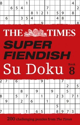 bokomslag The Times Super Fiendish Su Doku Book 8