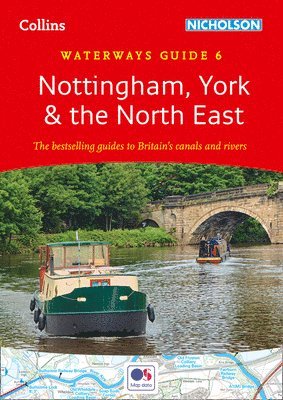 bokomslag Collins Maps: Collins/Nicholson Waterways Guide 6 - Nottingh