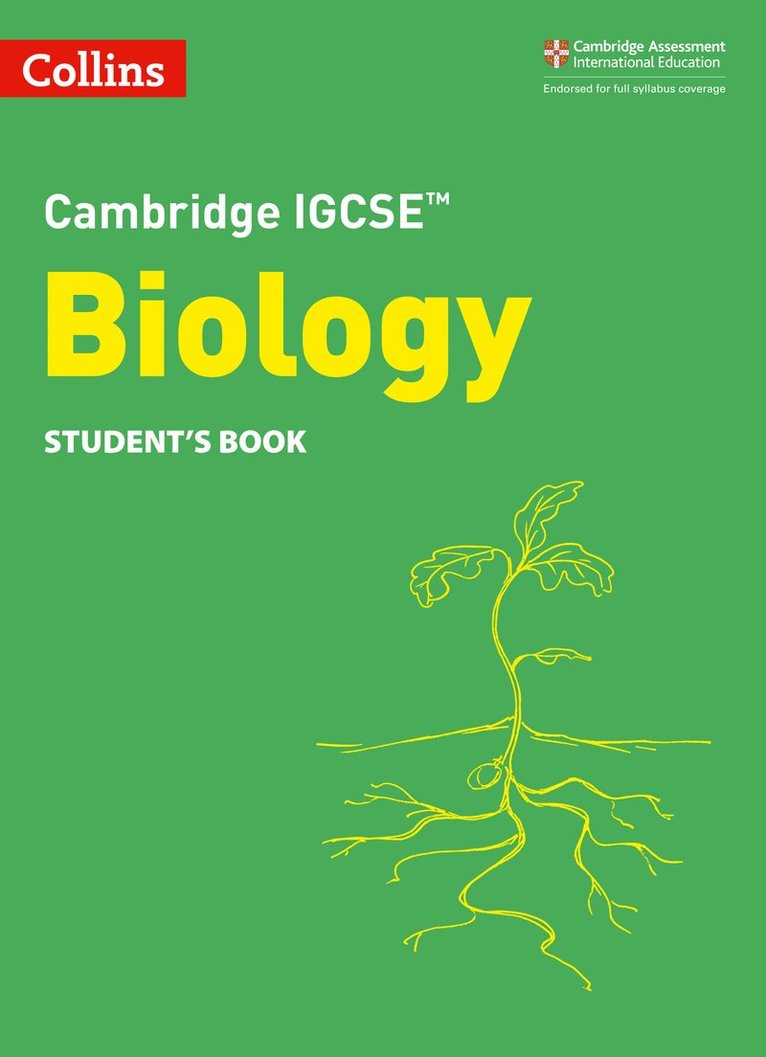 Cambridge IGCSE Biology Student's Book 1