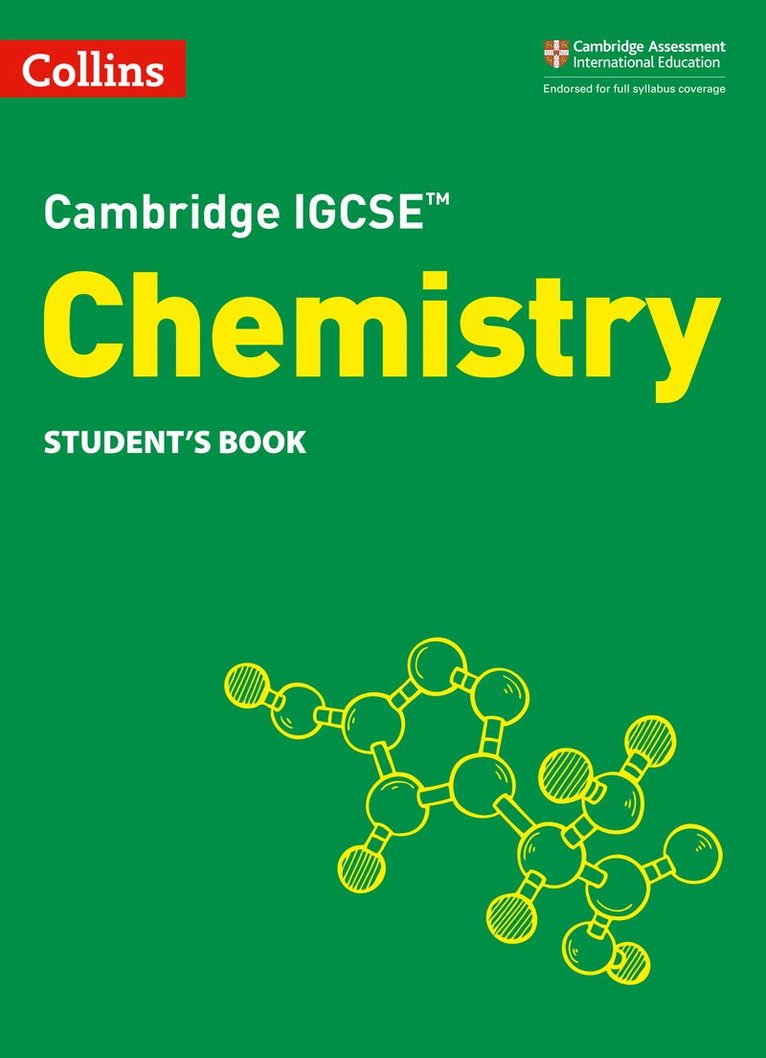 Chris Sunley, Sam Goodman - Cambridge IGCSE™ Chemistry Student's Book, Häftad