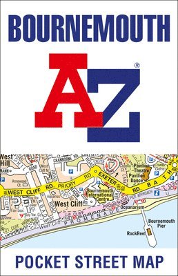 A-Z Maps - Bournemouth Pocket Street Map, Inbunden