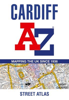 A-Z Maps - Cardiff A-Z Street Atlas, Häftad