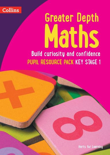 Herts for Learning, Nicola Adams, Laura Dell, Rachael Brown, Charlie Harber - Greater Depth Maths Pupil Resource Pack Key Stage 1, Häftad