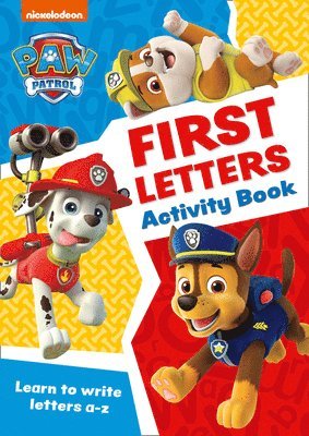 Collins Preschool - PAW Patrol First Letters Activity Book, Häftad