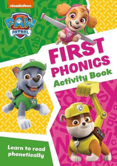 Collins Preschool - PAW Patrol First Phonics Activity Book, Häftad