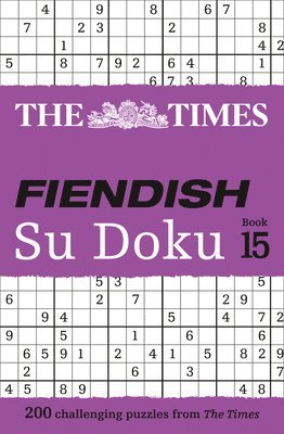 bokomslag The Times Fiendish Su Doku Book 15