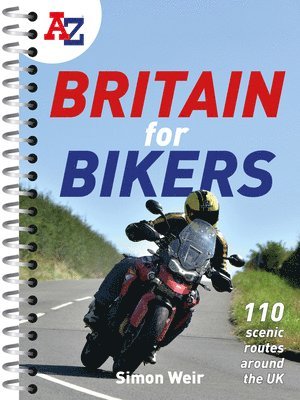 Simon Weir, A-Z Maps - -Z Britain for Bikers, Häftad
