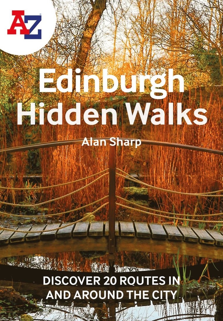Alan Sharp, A-Z Maps - -Z Edinburgh Hidden Walks, Häftad