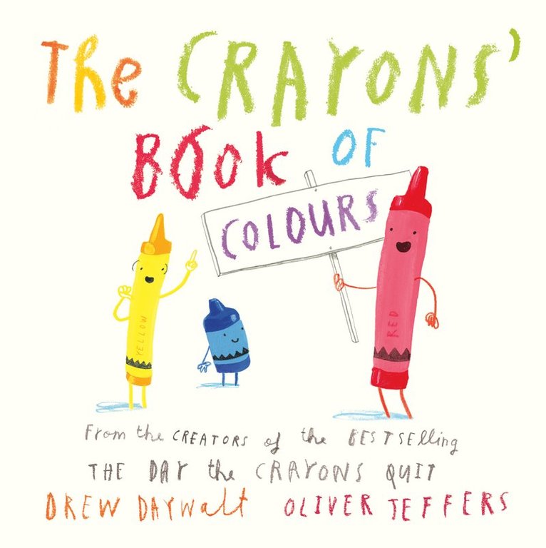Drew Daywalt - Crayons’ Book of Colours, Kartonnage