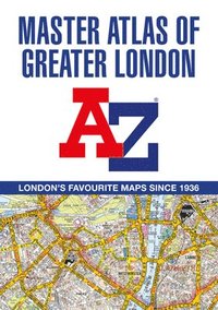 bokomslag A -Z Master Atlas of Greater London