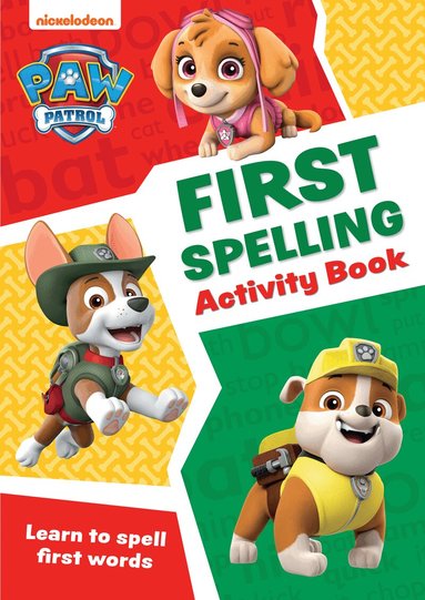 Collins Preschool - PAW Patrol First Spelling Activity Book, Häftad