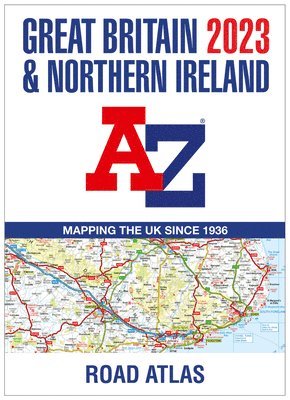 A-Z Maps - Great Britain A-Z Road Atlas 2023 (A3 Paperback), Häftad