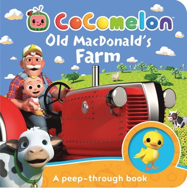 bokomslag Cocomelon: Old MacDonald's Farm: A peep-through book