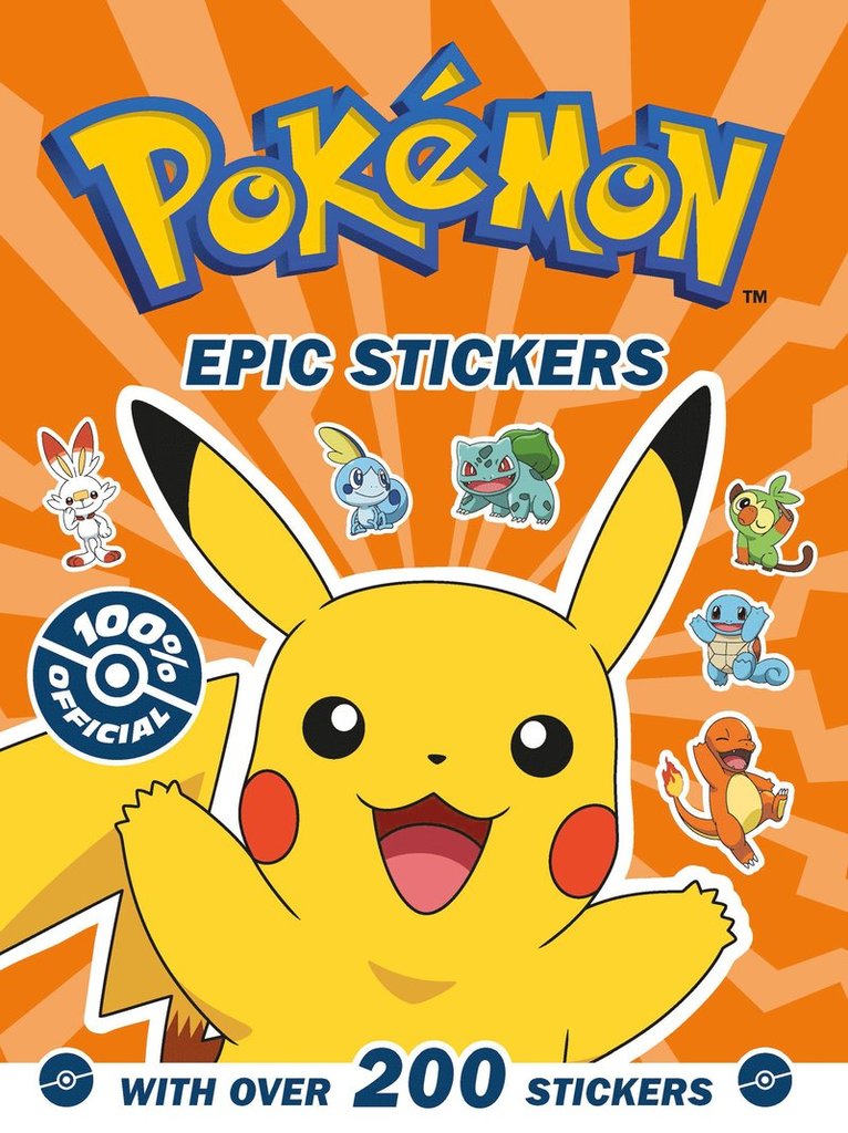 Pokmon Epic stickers 1