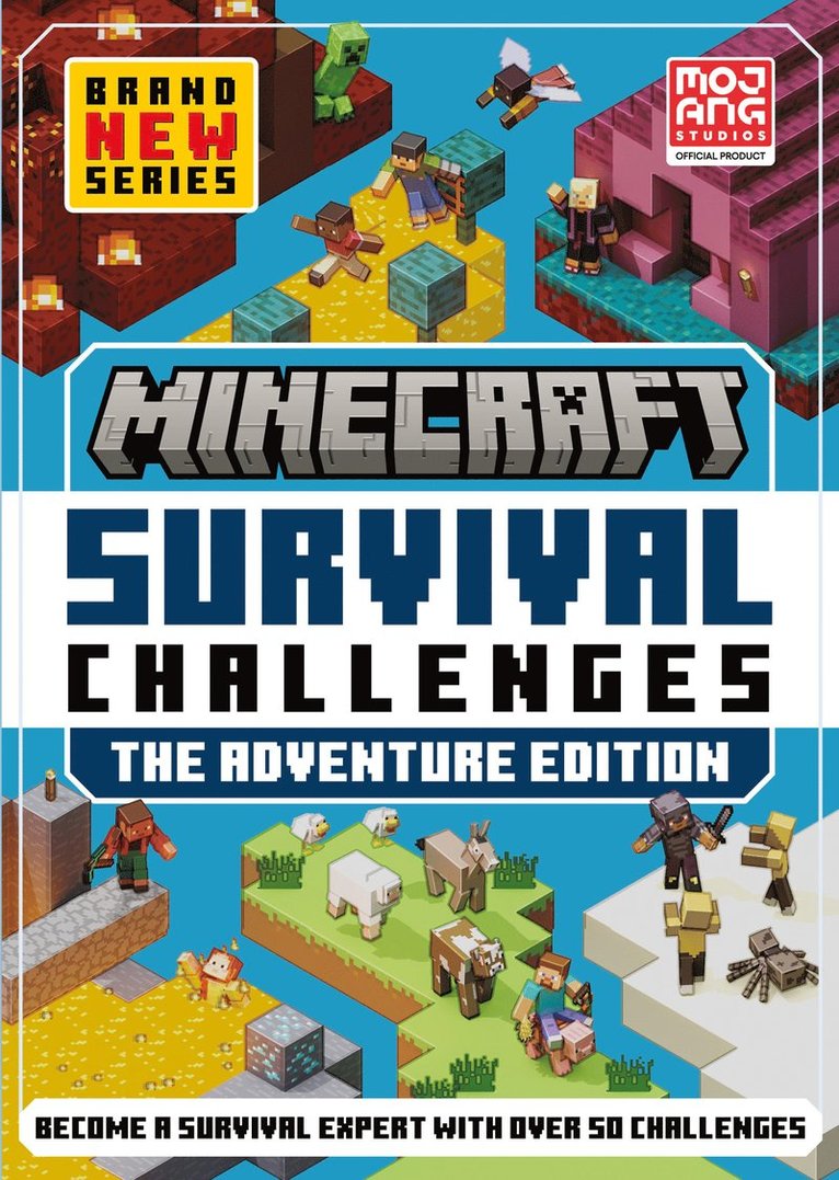 Mojang AB - MINECRAFT SURVIVAL CHALLENGES, Inbunden