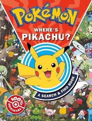 Pokemon - Pokémon Where’s Pikachu? A search & find book, Häftad