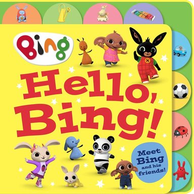 HarperCollins Children’s Books - Hello, Bing! (Tabbed Board), Kartonnage