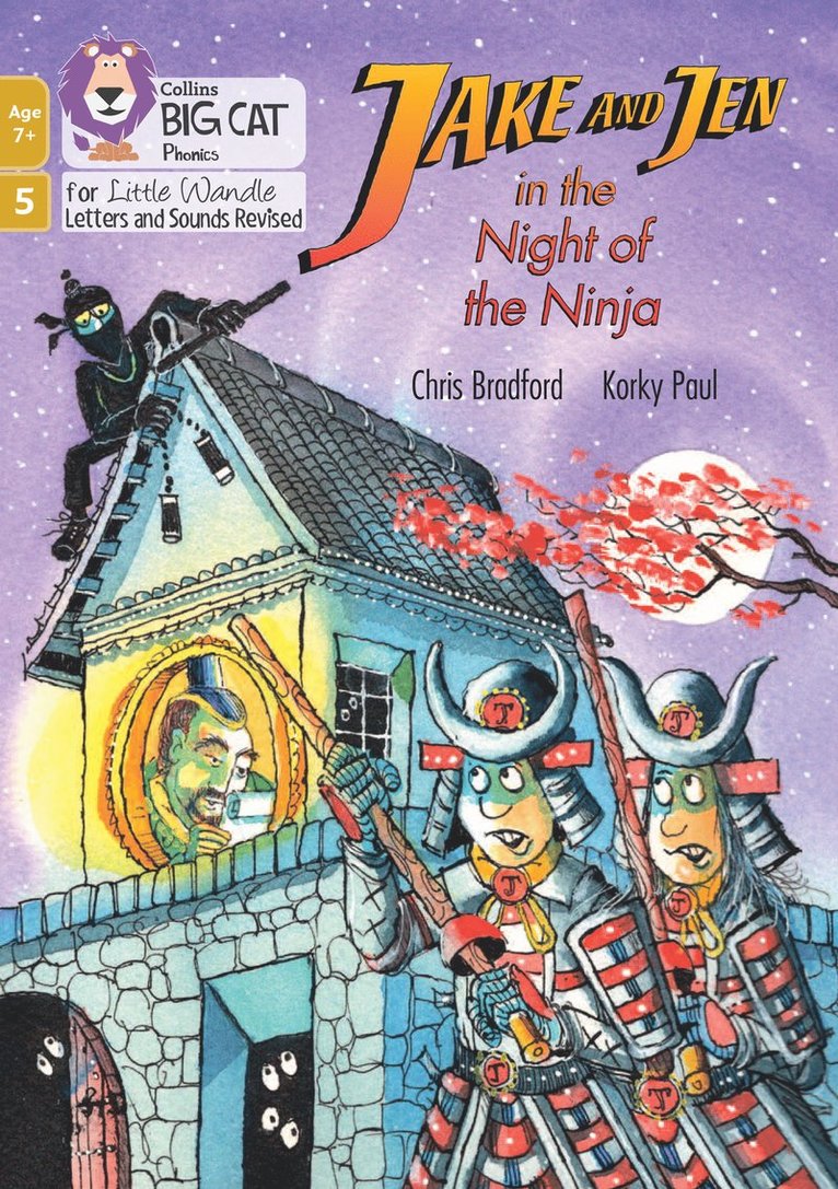 Chris Bradford - Jake and Jen in the Night of the Ninja, Häftad
