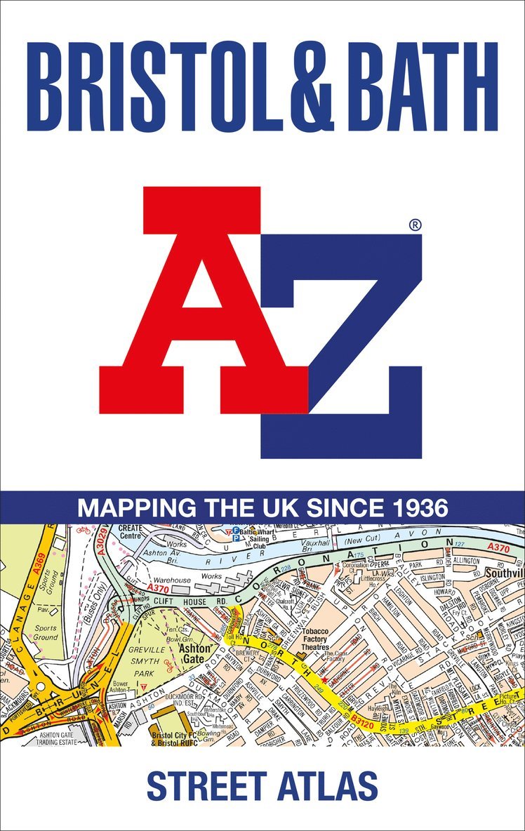 A-Z Maps - Bristol and Bath A-Z Street Atlas, Häftad