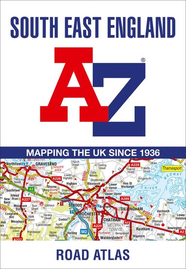 bokomslag South East England A-Z Road Atlas