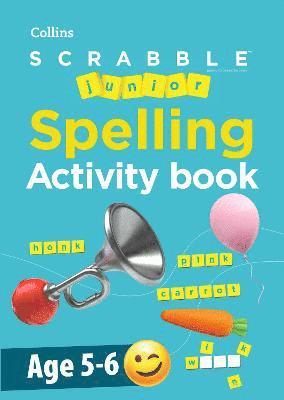 SCRABBLE Junior Spelling Activity book Age 5-6 1
