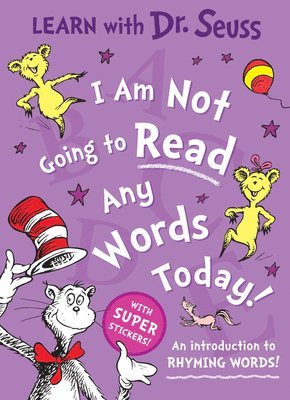 bokomslag I Am Not Going to Read Any Words Today