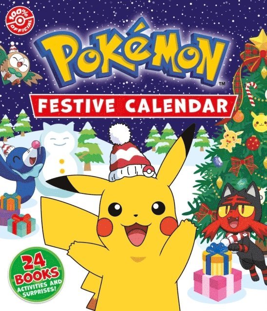 Pokemon: Festive Calendar: A festive collection of 24 books, activities and surprises! 1