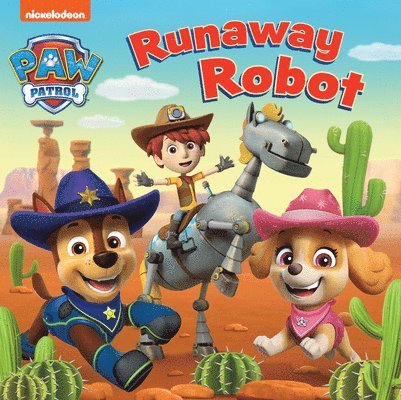 Paw Patrol - PAW PATROL RUNAWAY ROBOT BOARD BOOK, Kartonnage