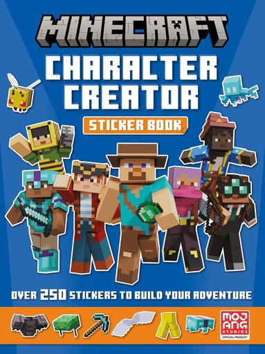 Mojang AB - Minecraft Character Creator Sticker Book, Häftad