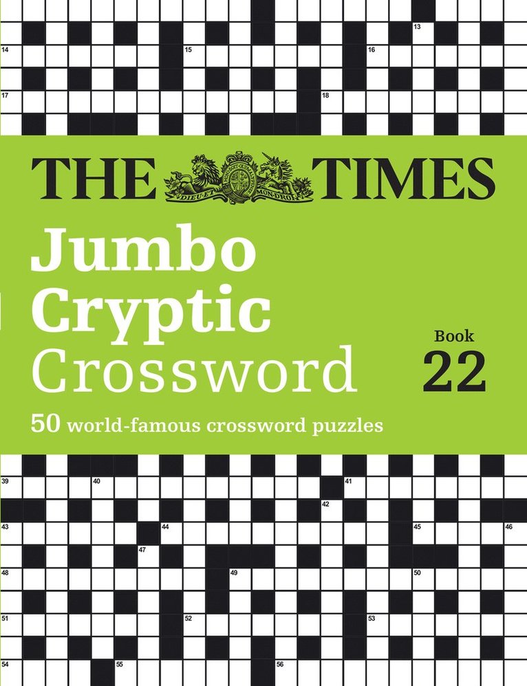 The Times Mind Games, Richard Rogan - Times Jumbo Cryptic Crossword Book 22, Häftad