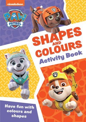 bokomslag PAW Patrol Shapes and Colours Activity Book