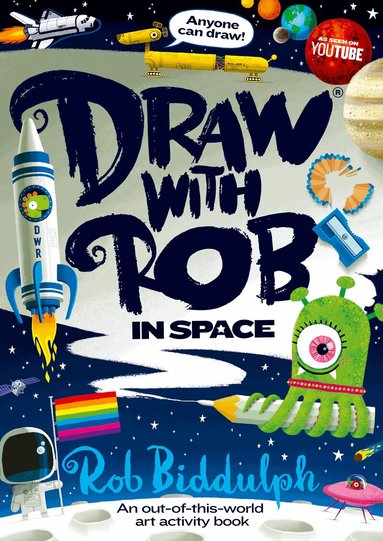 Rob Biddulph - Draw With Rob: In Space, Häftad